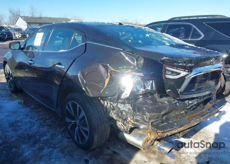 2016 Nissan Maxima 3.5 Platinum/3.5 S/3.5 Sl/3.5 Sr/3.5 Sv из США, поврежденный, VIN 1N4AA6AP2GC438257